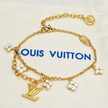 Bagsaaa Louis Vuitton Floragram Bracelet