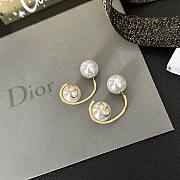 Bagsaaaa Dior Montaigne With Pearl Earrings - 4