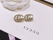 Bagsaaa Gucci Small Pearl Earrings  - 1