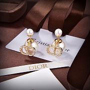 Bagsaaa Dior Crystal Montaigne CD Stud Earrings - 3