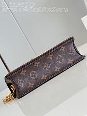Bagsaaa Louis Vuitton Lily wallet on chain monogram - 20.5x10x3.5cm - 4
