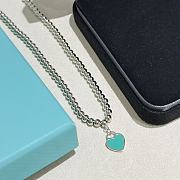 Bagsaaa Tiffany&Co Blue Heart Necklace - 4