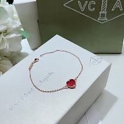 Bagsaaa Van Cleef & Arpels Red Heart Bracelet - 1