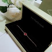 Bagsaaa Van Cleef & Arpels Red Heart Bracelet - 4
