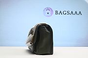 Bagsaaa YSL Nikki Bag In Lambskin Green - H20 x W28 x D8.5 cm - 5