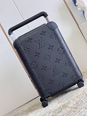 Bagsaaa Louis Vuitton Horizon 55 Black Monogram Empreinte Giant leather - M46115 - 38 x 55 x 21cm - 4