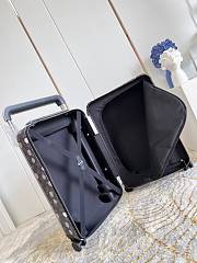 Bagsaaa Louis Vuitton  LV x YK Horizon 55 Black and silver Rolling Luggage - M10122  - 2