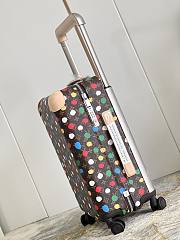 Bagsaaa Louis Vuitton LV x YK Horizon 55 Monogram canvas 3D Painted Dots Rolling Luggage - M10118 - 5