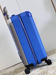 Bagsaaa Louis Vuitton Rolling Luggage Horizon 55 Blue Monogram - 2