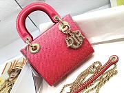 	 Bagsaaa Dior Lady Mini Pink - 17cm - 1