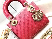 	 Bagsaaa Dior Lady Mini Pink - 17cm - 4