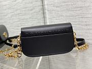 	 Bagsaaa Dior Montaigne Messenger Black Bag - 18*4.5*10cm - 5
