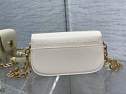 Bagsaaa Dior Montaigne Messenger White Bag - 18*4.5*10cm - 4
