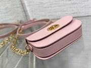 	 Bagsaaa Dior Montaigne Messenger Pink Bag - 18*4.5*10cm - 6