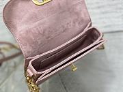 	 Bagsaaa Dior Montaigne Messenger Pink Bag - 18*4.5*10cm - 5