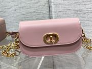 	 Bagsaaa Dior Montaigne Messenger Pink Bag - 18*4.5*10cm - 3