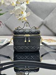 Bagsaaa Dior Small Dior Travel Vanity Black Bag - 18.5 x 13 x 10.5cm - 1