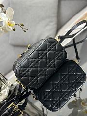 Bagsaaa Dior Small Dior Travel Vanity Black Bag - 18.5 x 13 x 10.5cm - 3