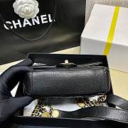 Bagsaaa Chanel Black Flap Bag - 21X14.5X6cm - 3