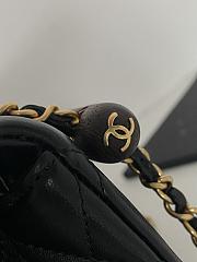 Bagsaaa Chanel Flap Black Bag - 21*13.5*6cm - 2