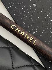 Bagsaaa Chanel Flap Black Bag - 21*13.5*6cm - 3