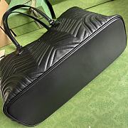 	 Bagsaaa Gucci Marmont Tote Black Bag - 38.5x 29x 14cm - 4