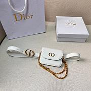 Bagsaaa Dior Removable Pouch White Belt Bag  - 1