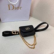 	 Bagsaaa Dior Removable Pouch Black Belt Bag - 3
