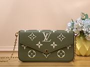 Bagsaaa Felicie Pochette Bag Green - M82520 - 21 x 12 x 3 cm - 1