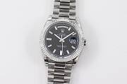 Bagsaaa Rolex Day-Date 40mm Black/18 carat white gold - 1