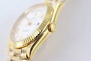 	 Bagsaaa Rolex Day-Date 40mm Gold White Dial - 6