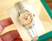 	 Bagsaaa Rolex Lady Datejust Oystersteel and Silver and Gold Dial 28mm - 4