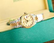	 Bagsaaa Rolex Lady Datejust Oystersteel and Silver and Gold Dial 28mm - 3