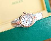 	 Bagsaaa Rolex Lady Datejust Oystersteel and Silver and White Dial 28mm - 6