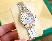 	 Bagsaaa Rolex Lady Datejust Oystersteel and Silver and White Dial 28mm - 3