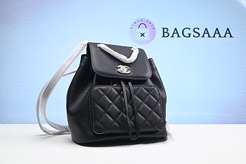 Bagsaaa CHANEL BUSINESS AFFINITY BACKPACK - 23 × 22 × 15 cm