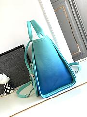 Bagsaaa Chanel Shopping Tote Blue Bag 32cm - 2
