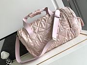 Bagsaaa Chanel Pink Nylon Coco Neige Two-in-One Duffle/Backpack - 51*23*20.5cm - 4