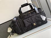 	 Bagsaaa Chanel Black Nylon Coco Neige Two-in-One Duffle/Backpack - 51*23*20.5cm - 1