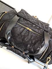 	 Bagsaaa Chanel Black Nylon Coco Neige Two-in-One Duffle/Backpack - 51*23*20.5cm - 2