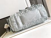 	 Bagsaaa Chanel Silver Nylon Coco Neige Two-in-One Duffle/Backpack - 51*23*20.5cm - 4