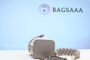 	 Bagsaaa Fendi Mon Tresor Grey canvas FF mini bag - 18*10*12cm - 5