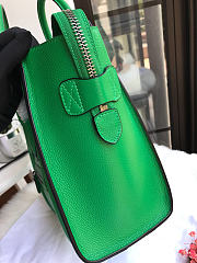 Bagsaaa Celine Micro Luggage Calfskin Handbag in green - 3