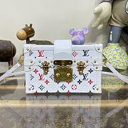 Bagsaaa Louis Vuitton Petite Malle Bag White - 20 x 12.5 x 6 cm - M23541 - 1
