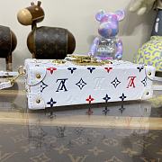 Bagsaaa Louis Vuitton Petite Malle Bag White - 20 x 12.5 x 6 cm - M23541 - 4