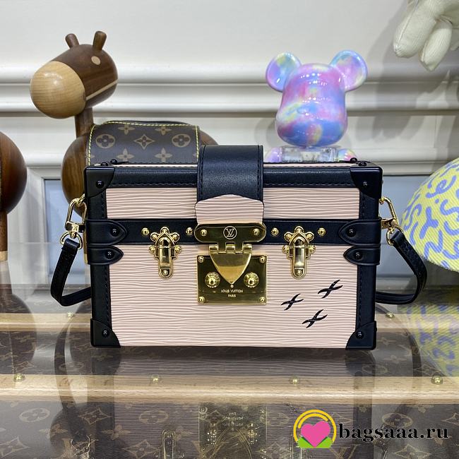 Bagsaaa Louis Vuitton Petite Malle Bag Epi - 20 x 12.5 x 6 cm - 1