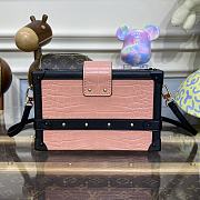 	 Bagsaaa Louis Vuitton Petite Malle Bag Matte Alligator leather - 20 x 12.5 x 6 cm - 5