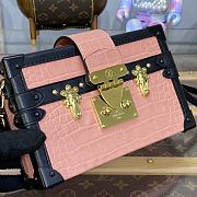 	 Bagsaaa Louis Vuitton Petite Malle Bag Matte Alligator leather - 20 x 12.5 x 6 cm - 4