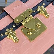 	 Bagsaaa Louis Vuitton Petite Malle Bag Matte Alligator leather - 20 x 12.5 x 6 cm - 2