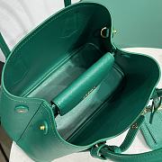 Bagsaaa Prada Double Saffiano leather green mini bag  - 6
